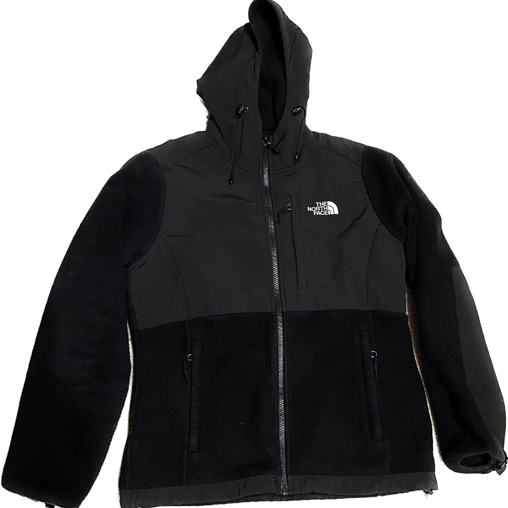 North Face Denali Hoodie Full Zip Fleece Hooded Jacket - Women’s Small